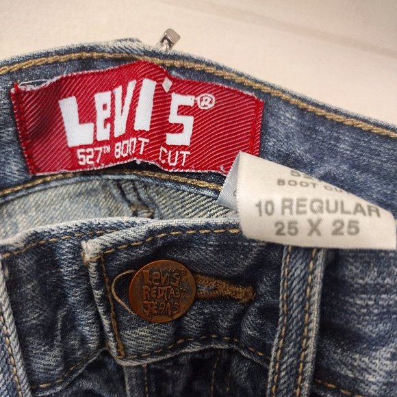 LEVI'S BOOT CUT KIDS PANTS - Picture 2 of 4